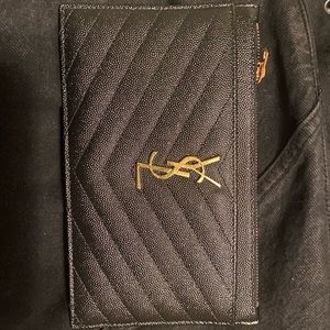 YSL Black Pouch